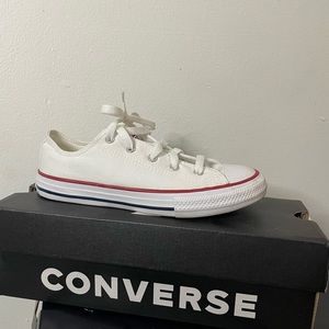 Converse All⭐️ Star White Sz 5 women low